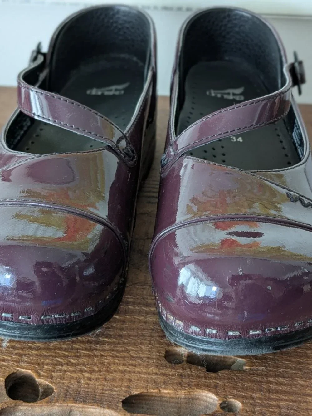 Dansko Marcelle clog - burgundy - size 34